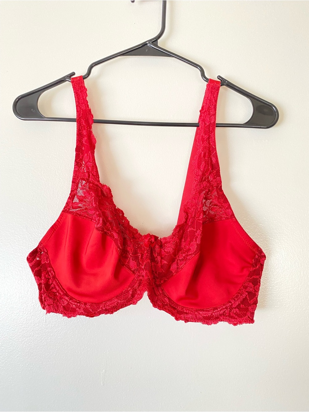 WACOAL Unlined Lace Mesh Full Coverage Underwire Bra Size 40DD